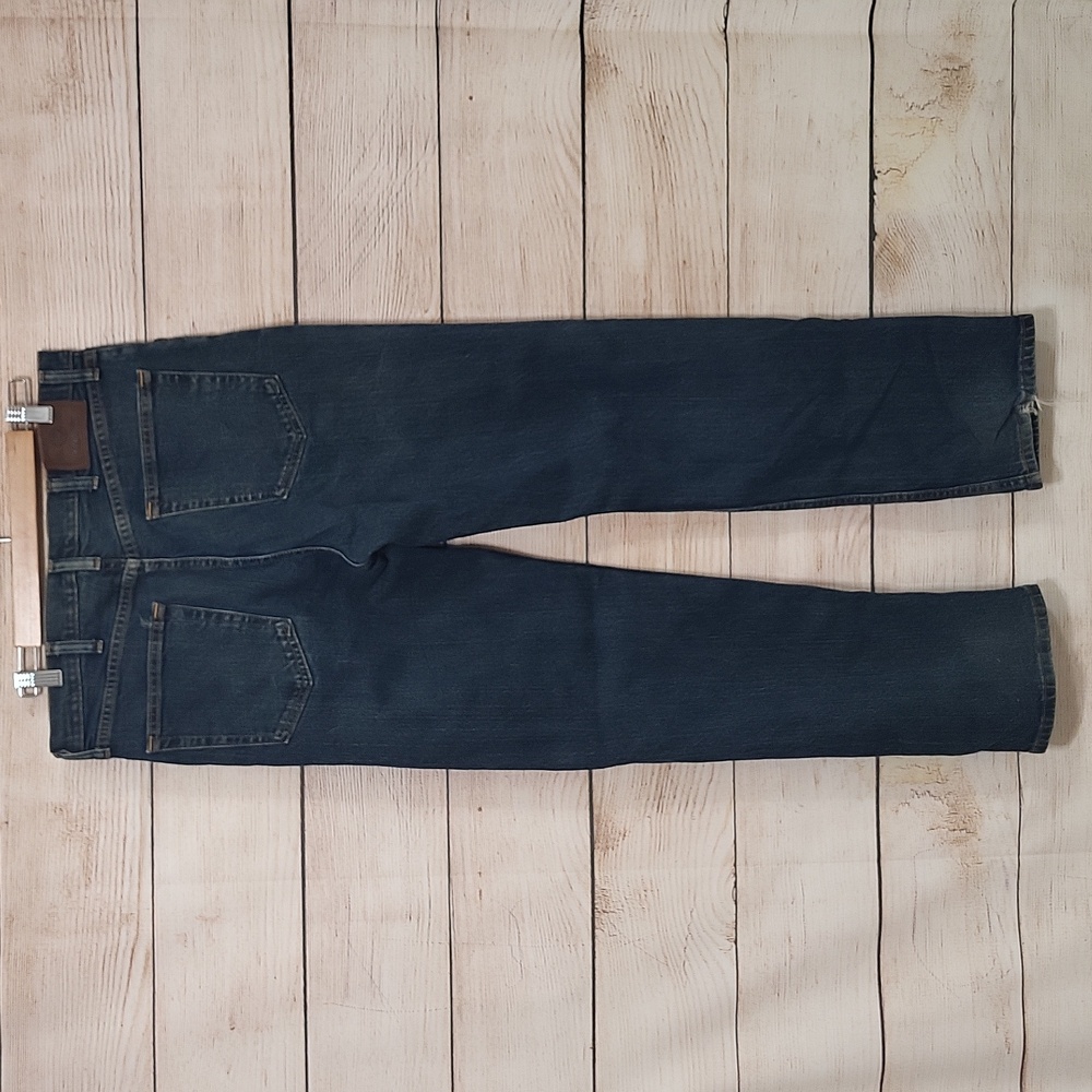 💟 Wrangler Men's Straight Fit 34×32 Blue Jeans - Picture 2 of 4